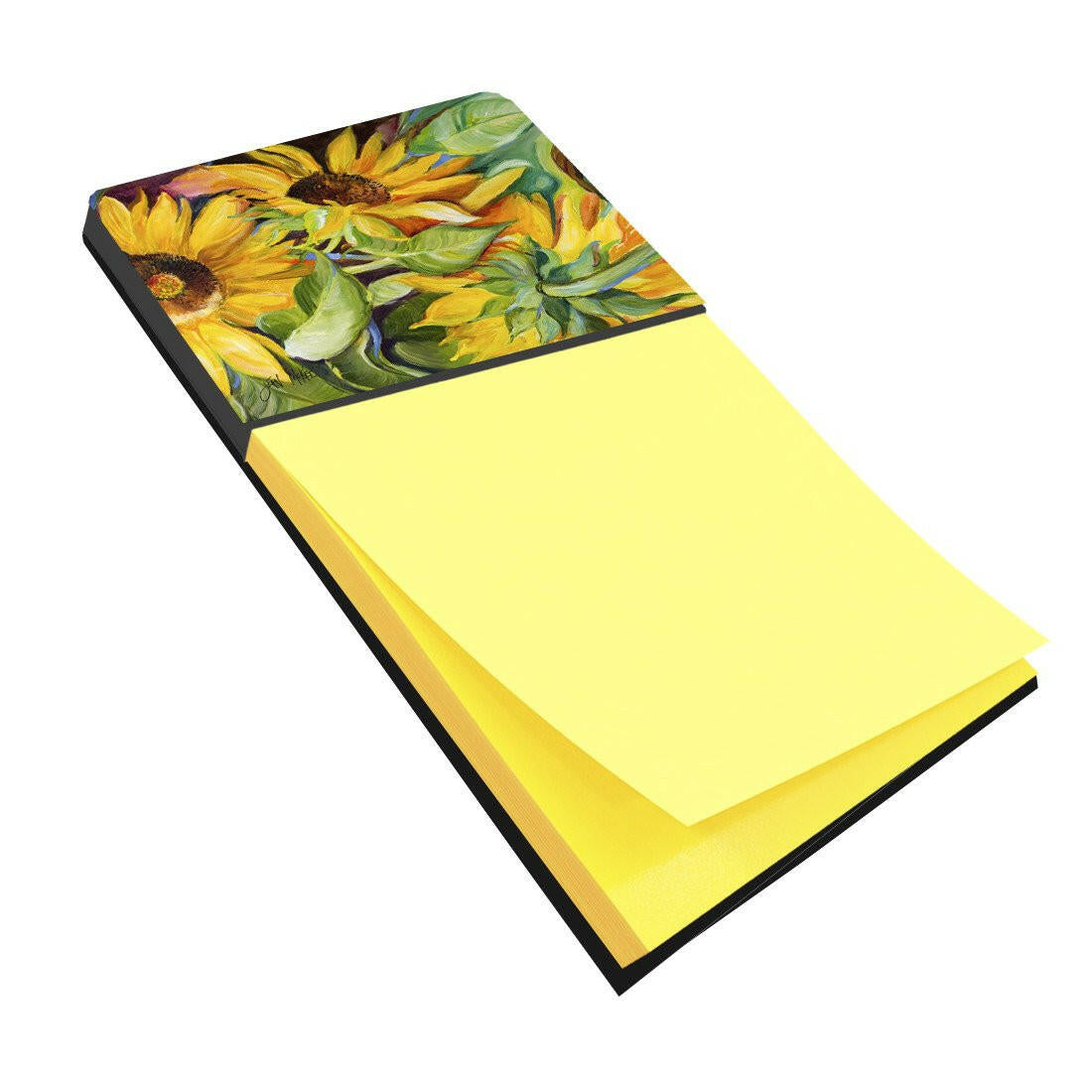 Sunflowers Sticky Note Holder JMK1122SN- Refiilable Desk Accessory Note Pad