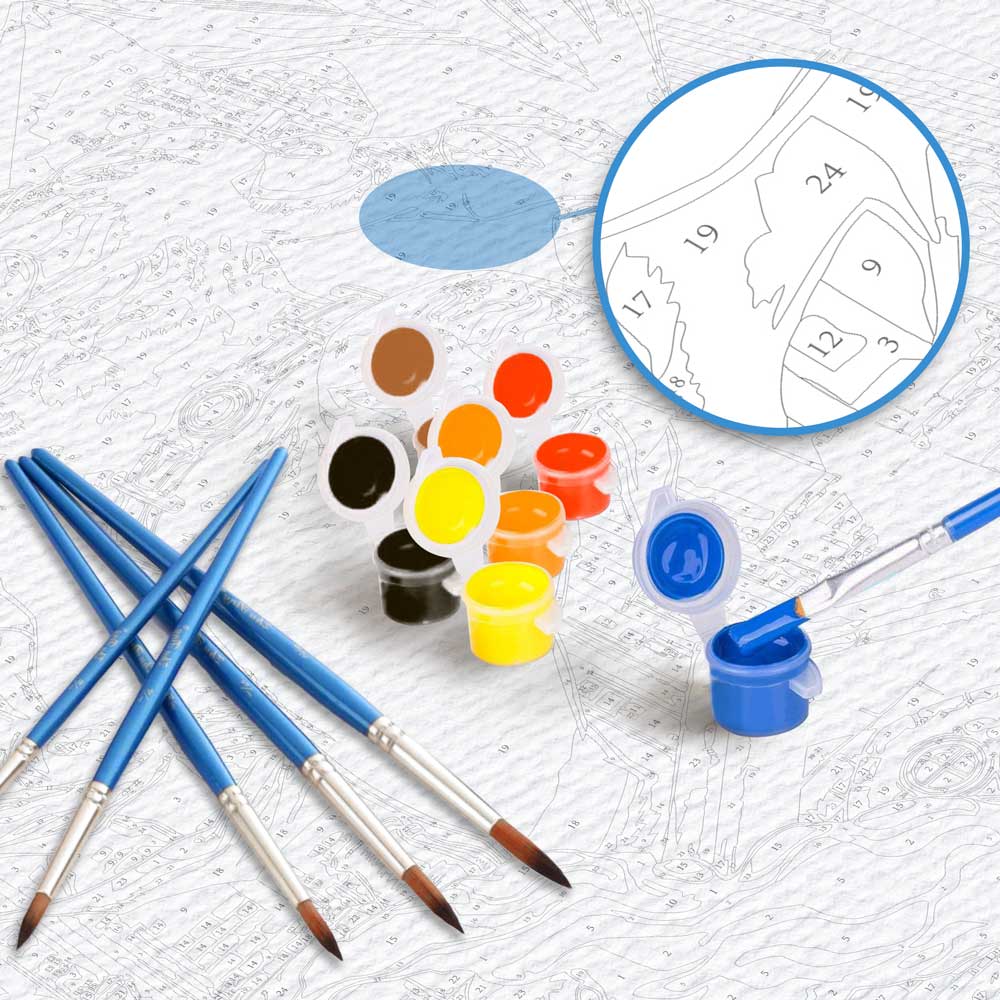 Sunflower Field - Paint By Numbers Kit