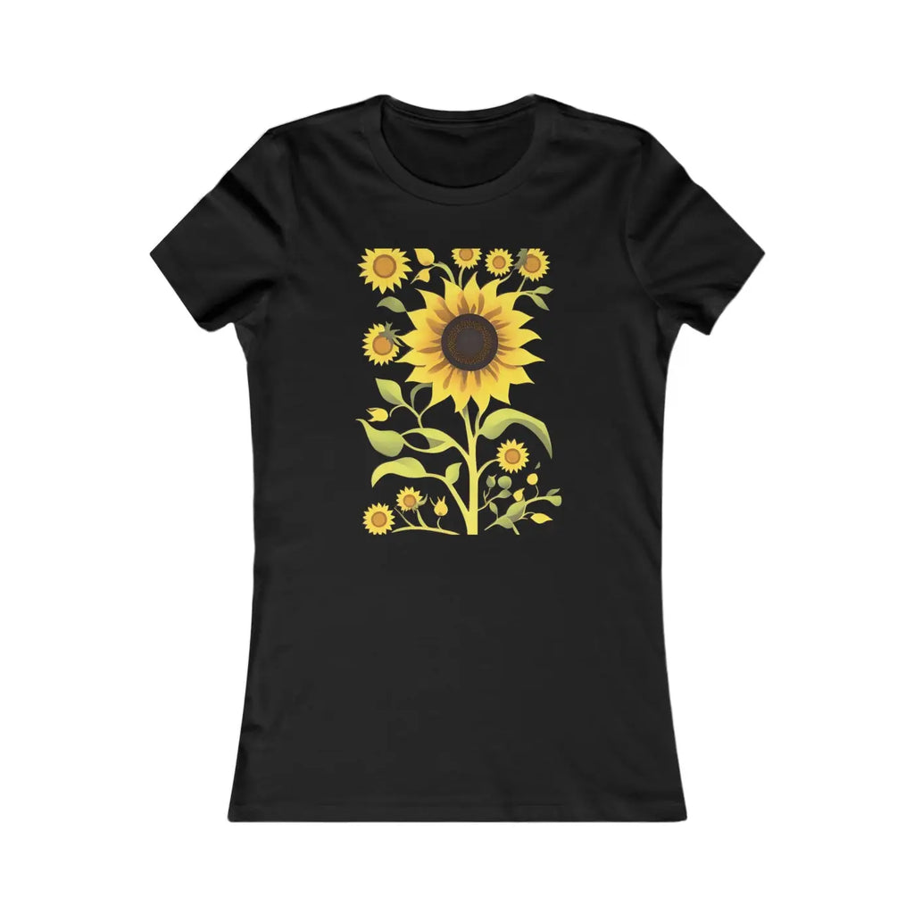 Soft Women's Favorite Tee - Sunflower Cotton Blend - DipaliZ